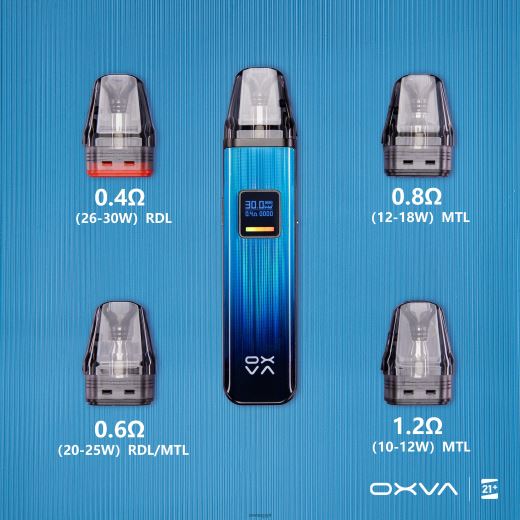 OXVA Cairo 84T06R83 | رمادي OXVA XLIM V3 تعبئة الجزء العلوي من الخرطوشة